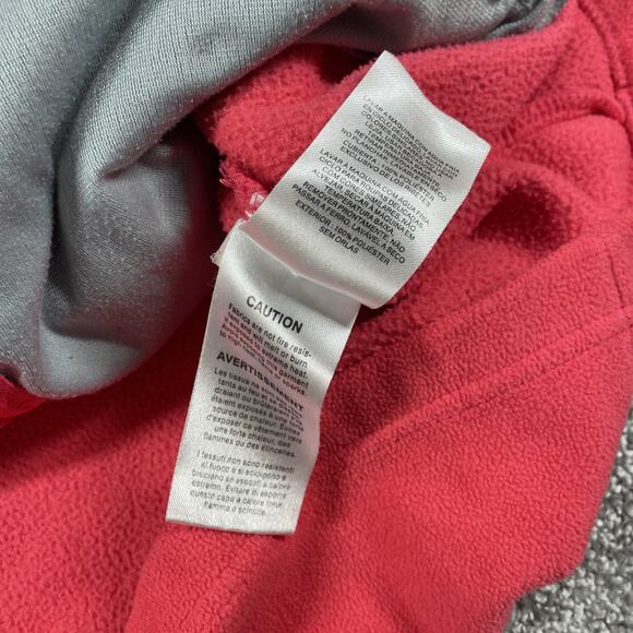 Columbia Jacket Womens 1X Fleece Zip Up Pockets Outdoors Hiking Coral Pink - Picture 6 of 14